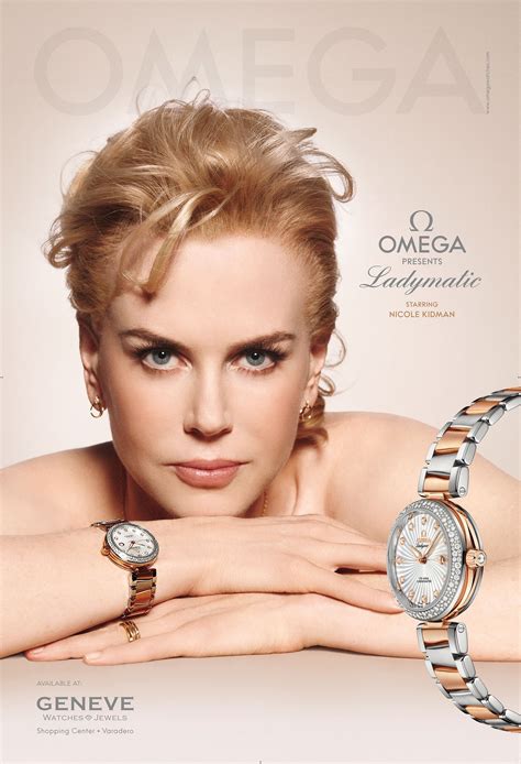 nicole kidman omega watch ad